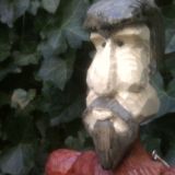 The magister, wooden marionette