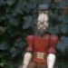 The magister, hand carved marionette puppet